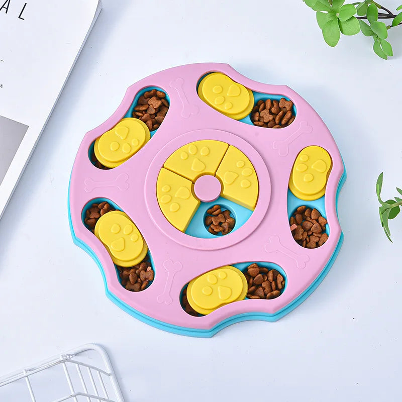 Dog Puzzle Toys Slow Feeder Interactive Increase Puppy IQ Food Dispenser Slowly Eating Nonslip Bowl Pet Cat Dogs Training Game