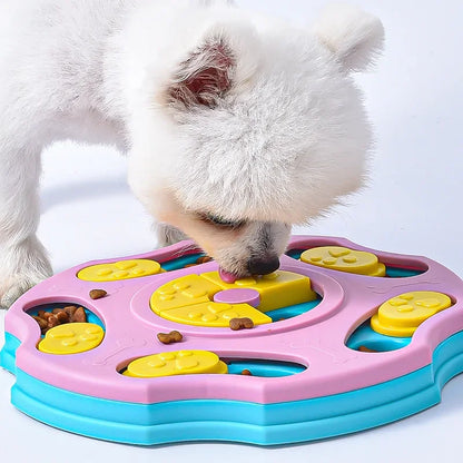 Dog Puzzle Toys Slow Feeder Interactive Increase Puppy IQ Food Dispenser Slowly Eating Nonslip Bowl Pet Cat Dogs Training Game